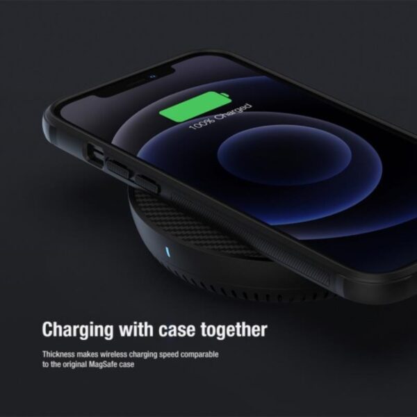 Nillkin Super Frosted Shield Magnetic - Etui Apple iPhone 12 Mini (Black)