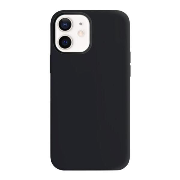 Crong Color Cover - Etui iPhone 12 Mini (czarny)