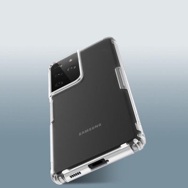 Nillkin Nature TPU Case - Etui Samsung Galaxy S21 Ultra (White)