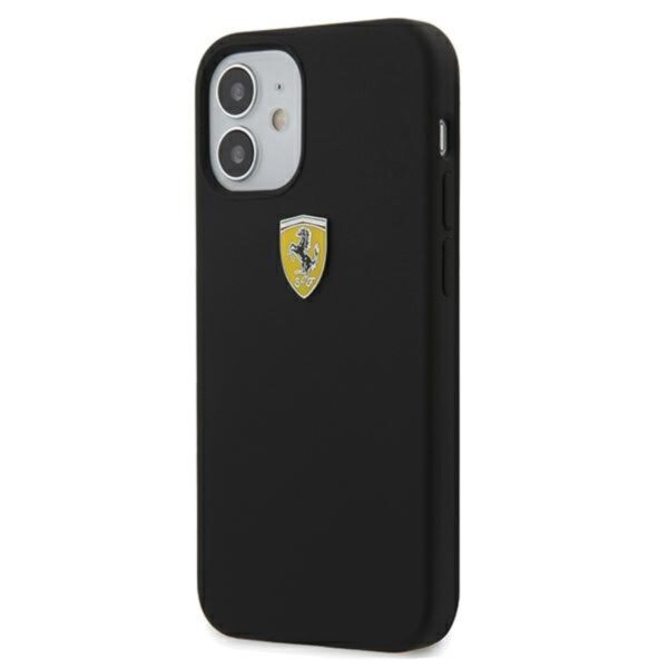 Ferrari On Track Silicone – Etui iPhone 12 mini (czarny)