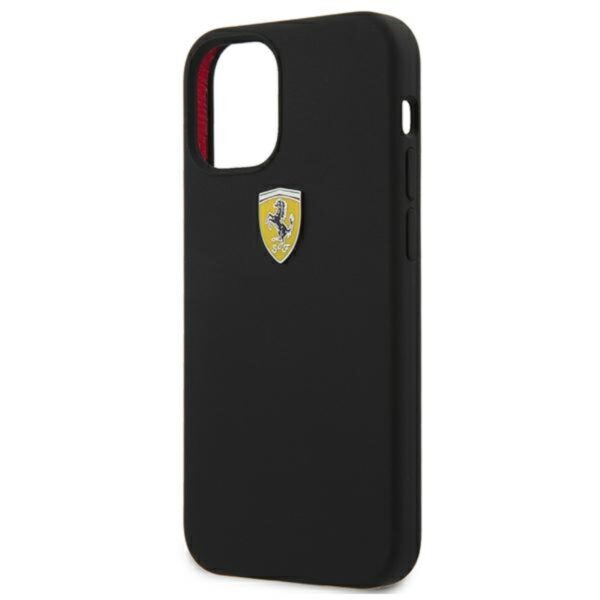 Ferrari On Track Silicone – Etui iPhone 12 mini (czarny)