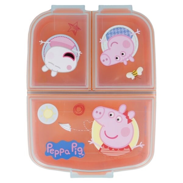 Peppa Pig - Śniadaniówka z przegródkami