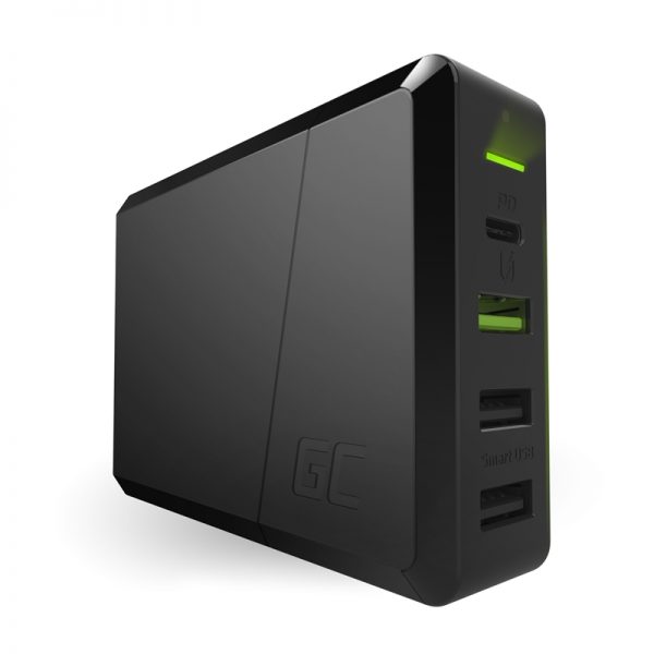 Green Cell Power Source 75W - 4-portowa ładowarka z USB-C PD