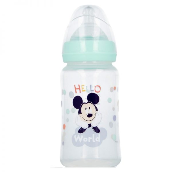 Mickey Mouse - Butelka ze smoczkiem 240 ml