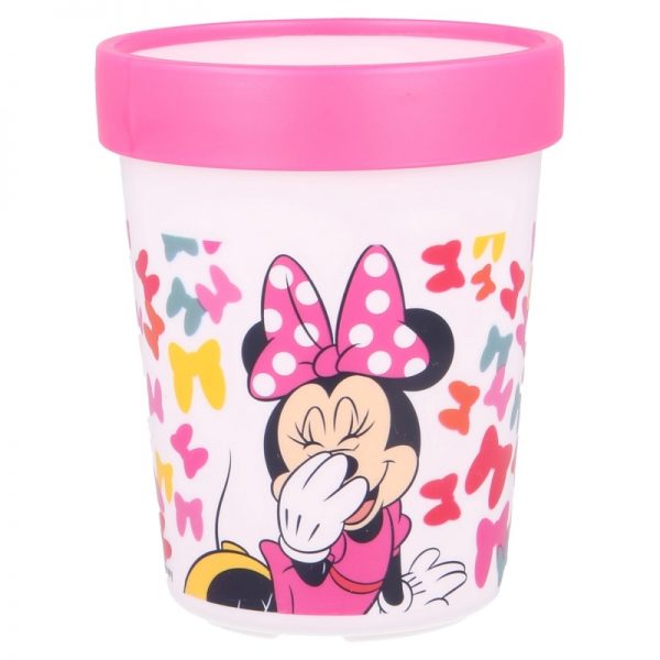 Minnie Mouse - Antypoślizgowy kubek 260 ml (różowy)