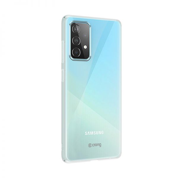 Crong Crystal Slim Cover - Etui Samsung Galaxy A52 (przezroczysty)