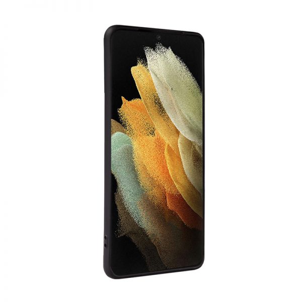 Crong Color Cover - Etui Samsung Galaxy S21 Ultra (czarny)