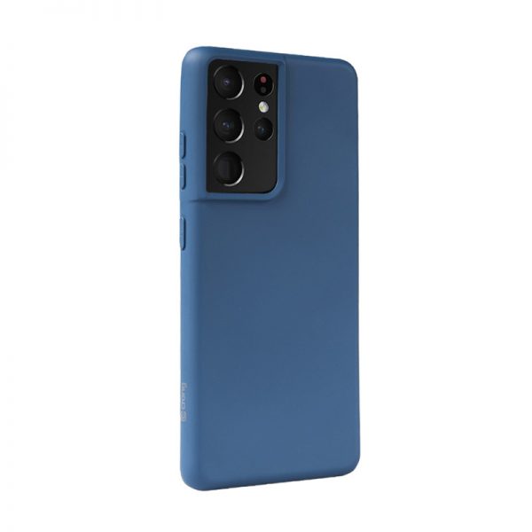 Crong Color Cover - Etui Samsung Galaxy S21 Ultra (niebieski)