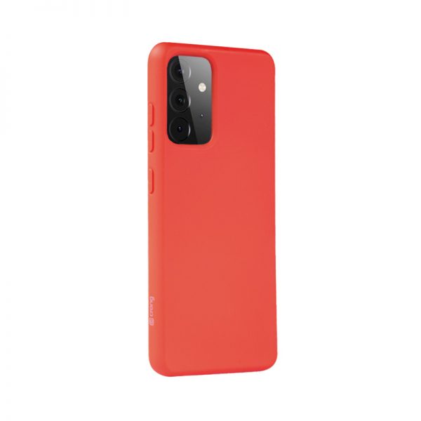 Crong Color Cover - Etui Samsung Galaxy A52 (czerwony)