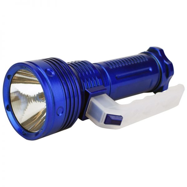 Grundig - Latarka LED 3W 16cm (Niebieski)