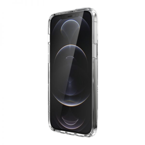 Speck Presidio Perfect-Clear + Magsafe – Etui iPhone 12 Pro Max z powłoką MICROBAN (Clear)