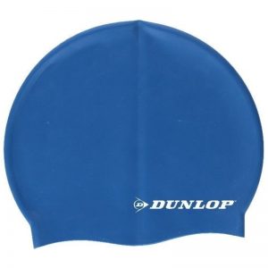 Dunlop - Silikonowy czepek pływacki (Niebieski)