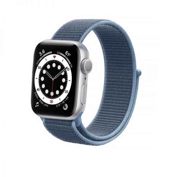 Crong Nylon - Pasek sportowy do Apple Watch 38/40 mm (Ocean Blue)