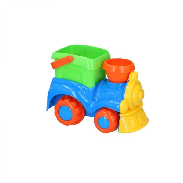 Eddy toys - Zestaw zabawek do piaskownicy 8 el. Pociąg