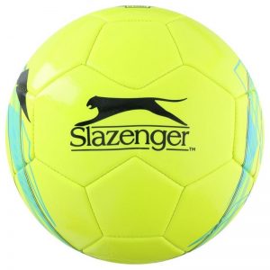 Slazenger - Markowa piłka nożna (Żółta)