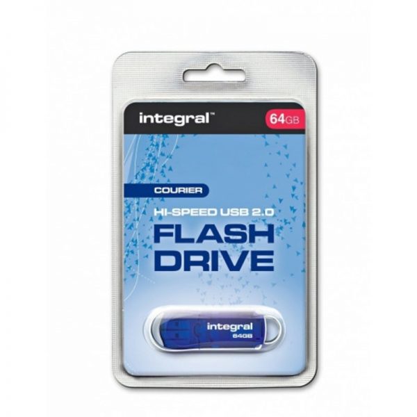 Integral Courier - Pendrive 64GB Hi-Speed USB 2.0