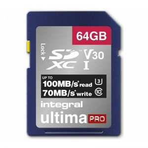 Integral UltimaPRO SDXC - Karta pamięci 64GB C10 UHS-I U3 V30
