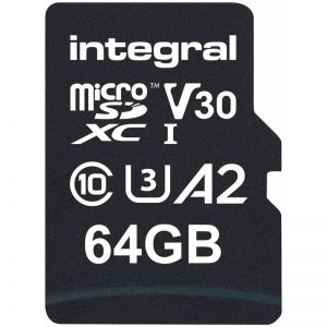 Integral UltimaPRO microSDXC - Karta pamięci 64GB C10 UHS-I U3 A2 V30