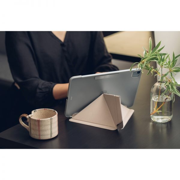 Moshi VersaCover – Etui origami iPad Pro 11” (2021/2018) / iPad Air 4 10.9” (2020)(Savanna Beige)