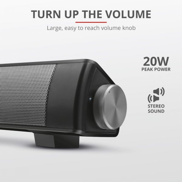 Trust Lino - Soundbar bezprzewodowy Bluetooth 20W
