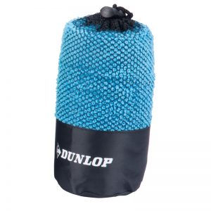 Dunlop - Ręcznik sportowy z mikrofibry (Niebieski)