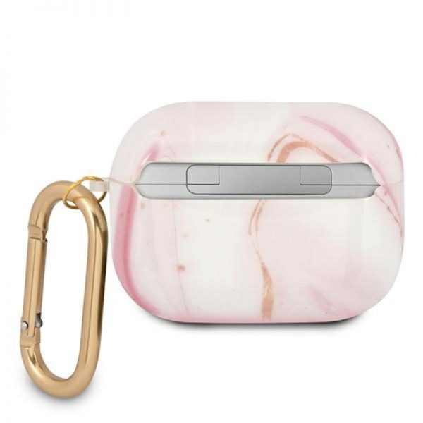 Guess Marble Est. - Etui Airpods Pro (różowy)