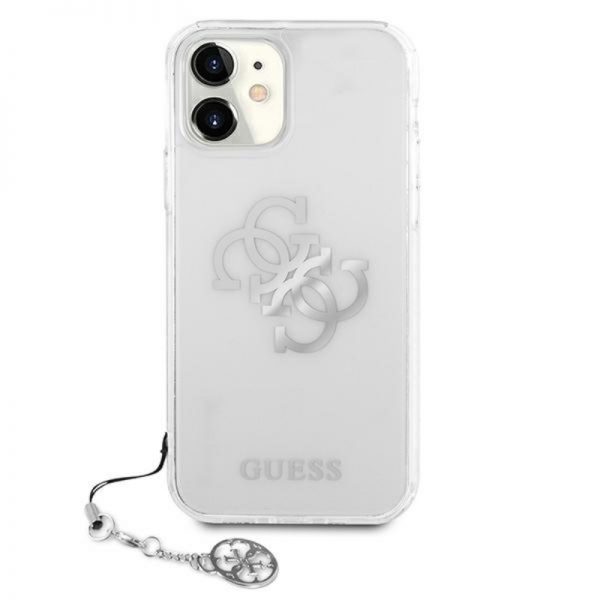 Guess 4G Big Logo Charm - Etui iPhone 11 (srebrny charms)