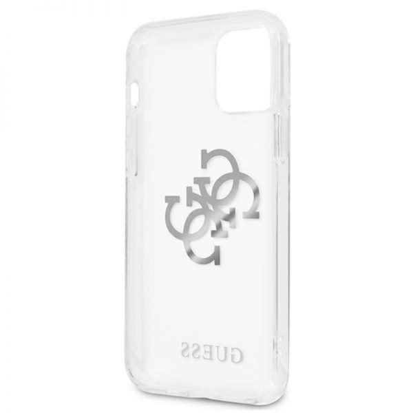 Guess 4G Big Logo Charm - Etui iPhone 11 (srebrny charms)