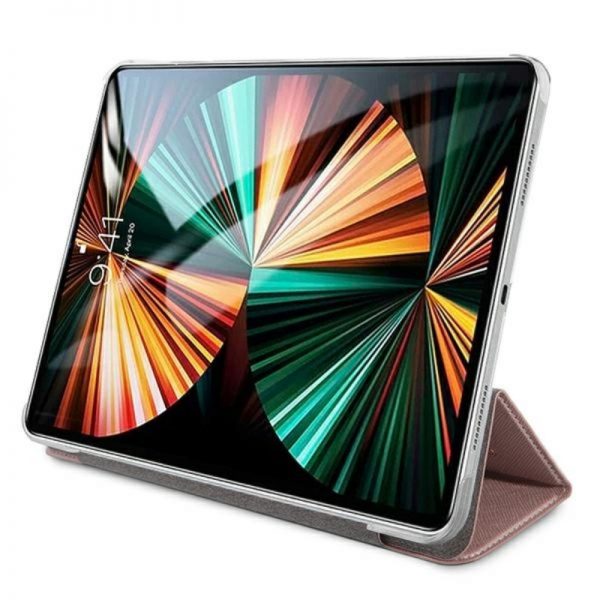 Guess Saffiano 4G Big Metal Logo - Etui iPad Pro 11" 2021 (różowy)