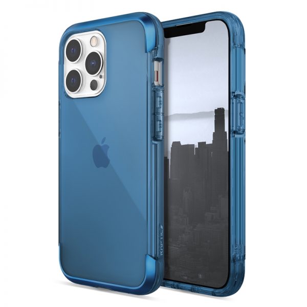 X-Doria Raptic Air - Etui iPhone 13 Pro (Drop Tested 4m) (Blue)