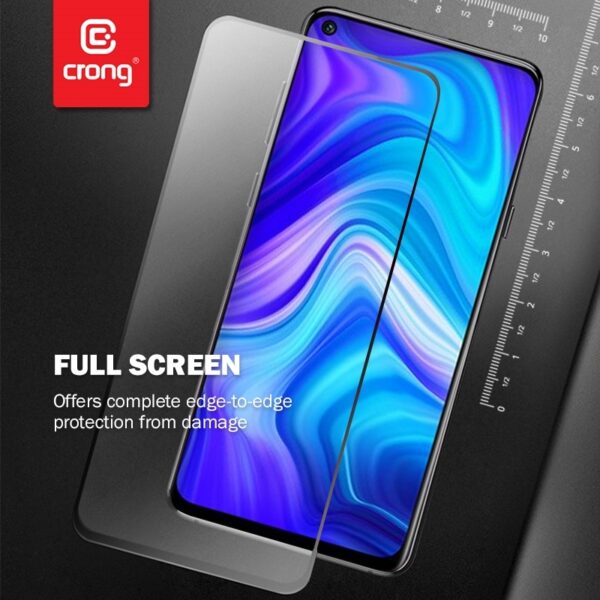 Crong 7D Nano Flexible Glass – Niepękające szkło hybrydowe 9H na cały ekran Samsung Galaxy A22 5G