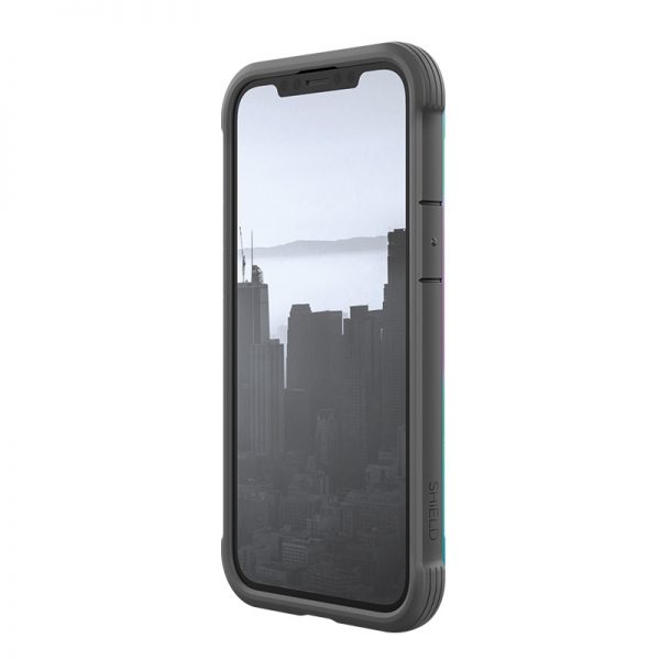 X-Doria Raptic Shield Pro - Etui iPhone 13 mini (Anti-bacterial) (Iridescent)