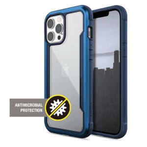 X-Doria Raptic Shield Pro - Etui iPhone 13 Pro Max (Anti-bacterial) (Blue)
