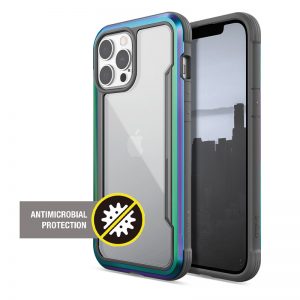 X-Doria Raptic Shield Pro - Etui iPhone 13 Pro Max (Anti-bacterial) (Iridescent)