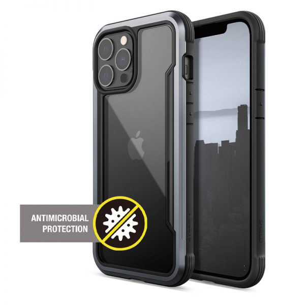 X-Doria Raptic Shield Pro - Etui iPhone 13 Pro Max (Anti-bacterial) (Black)