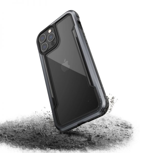 X-Doria Raptic Shield Pro - Etui iPhone 13 Pro Max (Anti-bacterial) (Black)