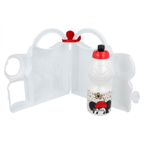 Minnie Mouse - Zestaw lunchbox i bidon 400 ml