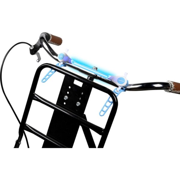 Grundig - Wielofunkcyjna opaska LED na rower / do biegania (niebieski)