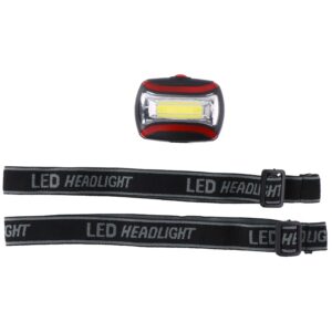 Dunlop - Latarka czołowa turystyczna LED (czerwony)