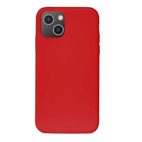 PURO ICON Anti-Microbial Cover - Etui iPhone 13 z ochroną antybakteryjną (czerwony)