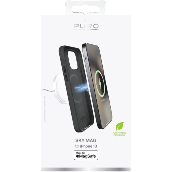 PURO SKYMAG - Etui iPhone 13 Made for MagSafe (czarny)