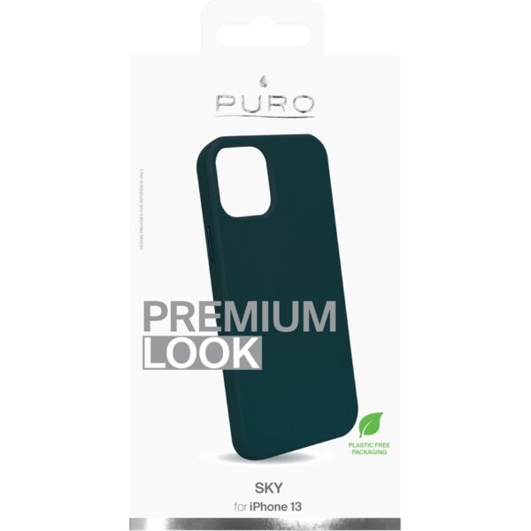 PURO SKY - Etui iPhone 13 (Petrol Green)