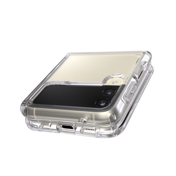 Speck Presidio Perfect-Clear - Etui Samsung Galaxy Z Flip 3 5G z powłoką MICROBAN (Clear)