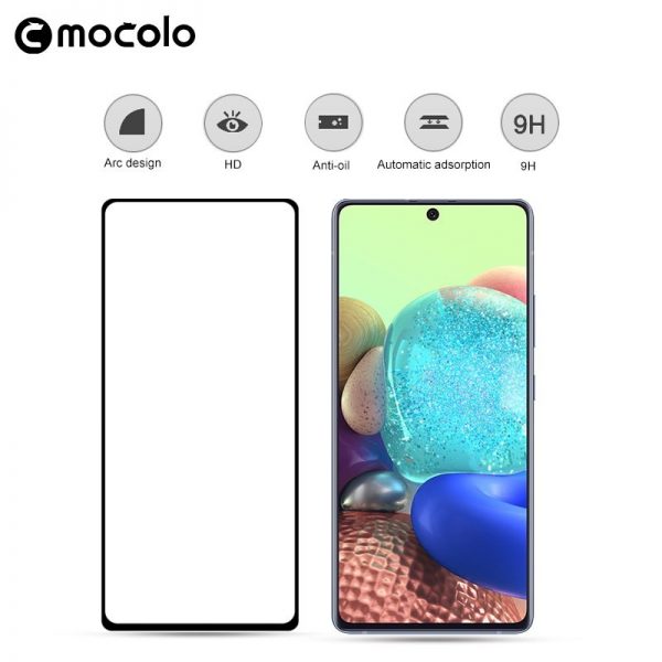 Mocolo 2.5D Full Glue Glass - Szkło ochronne OPPO A74 5G