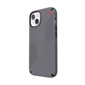 Speck Presidio2 Grip - Etui iPhone 13 z powłoką MICROBAN (Graphite Grey/Black)