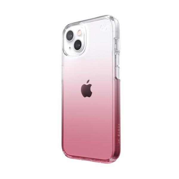 Speck Presidio Perfect-Clear + Ombre - Etui iPhone 13 z powłoką MICROBAN (Clear/Vintage Rose)