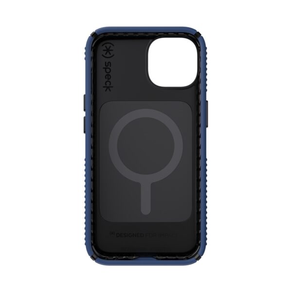 Speck Presidio2 Grip + MagSafe - Etui iPhone 13 z powłoką MICROBAN (Coastal Blue/Black)