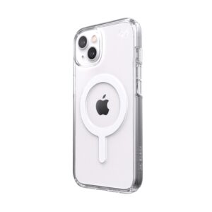 Speck Presidio Perfect-Clear + MagSafe – Etui iPhone 13 z powłoką MICROBAN (Clear)