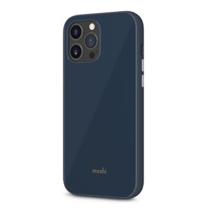 Moshi iGlaze Slim Hardshell Case - Etui iPhone 13 Pro Max (system SnapTo) (Slate Blue)