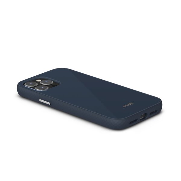 Moshi iGlaze Slim Hardshell Case - Etui iPhone 13 Pro Max (system SnapTo) (Slate Blue)